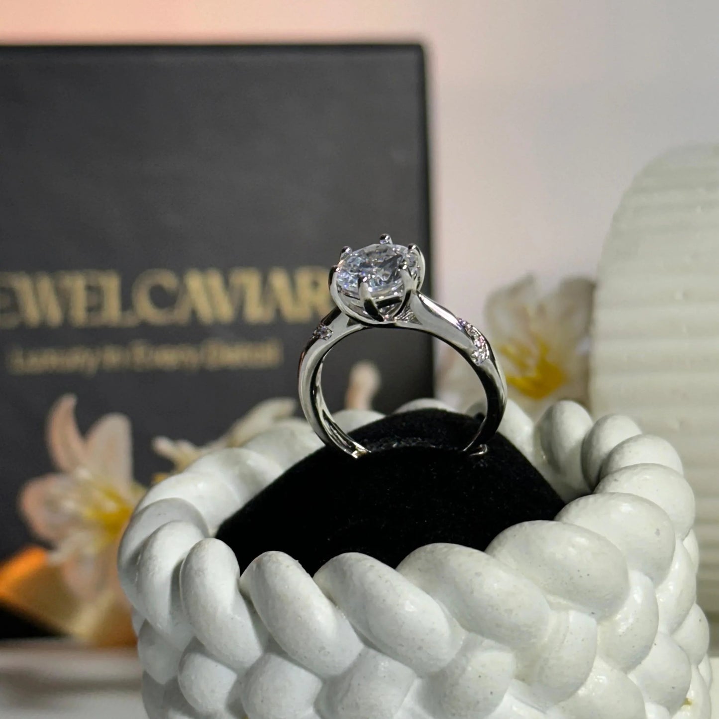 Destin | Adjustable size | American Diamond Ring