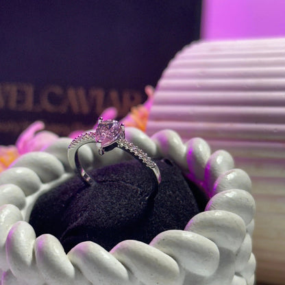 Pearloura | American Diamond ring